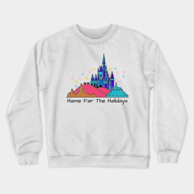 Home for the Holidays Crewneck Sweatshirt by World of Walt